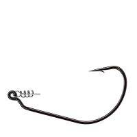 Worm Hook with Lock Stitch Soft Lure Bait Single Hooks Grub Fishhook Texas Rig Accessories Lot 10 Pieces Accessories