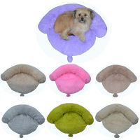 Dog Bed Sofa Large Fluffy Dogs Pet House Sofa Mat Long Plush Warm Kennel Pet Cat Puppy Cushion Washable Blanket Sofa Cover