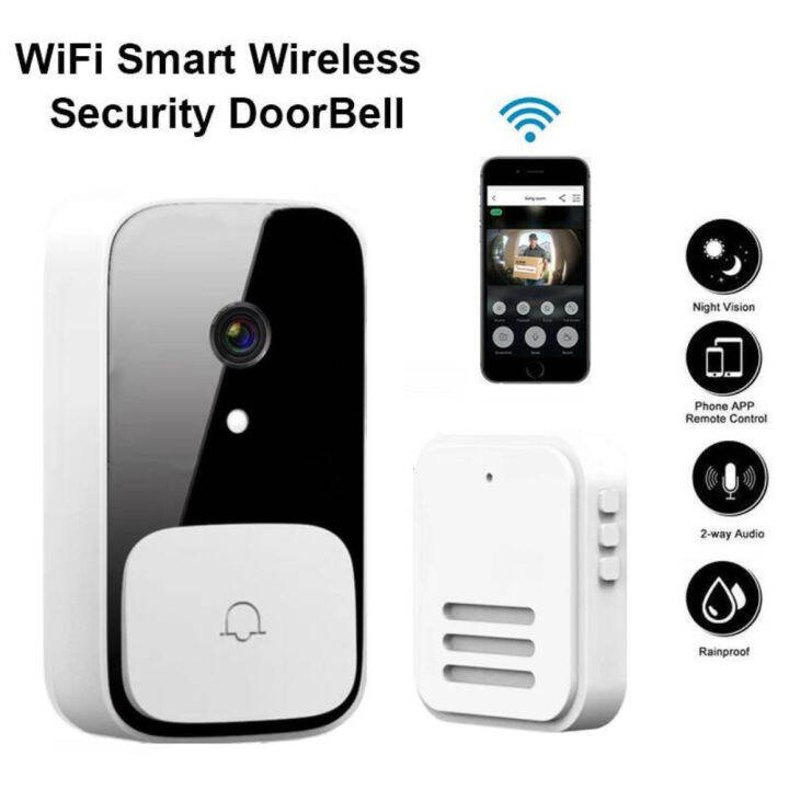 E Life Smart Store WiFi Video Doorbell Smart Home Wireless Phone Door Bell Camera Security Video