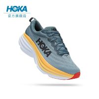 HOKA ONE ONE Bondi8 บังได 8 รองเท้าผู้ชายรองเท้ากีฬาวิ่งมาราธอนลดแรงกระแทกเพิ่มความสูงรองเท้าผู้หญิงรองเท้าวิ่ง