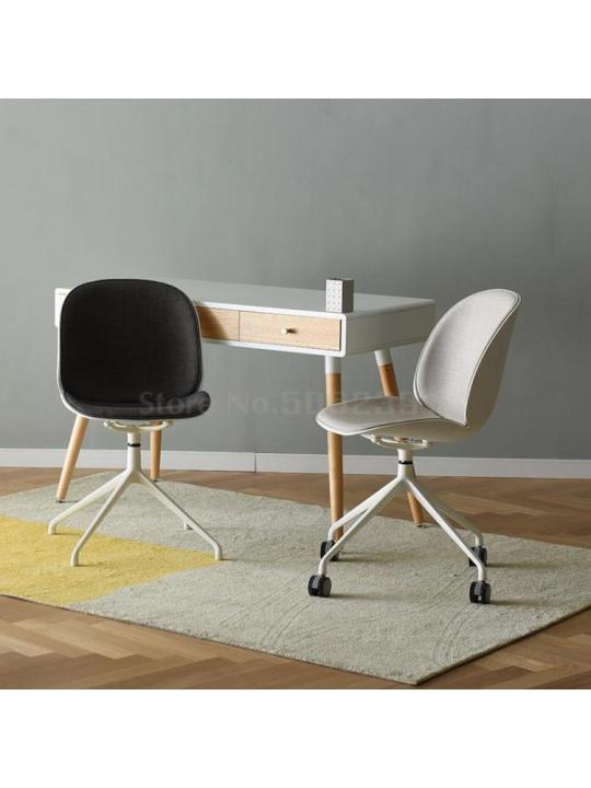 พนักพิงเก้าอี้คอมพิวเตอร์เก้าอี้-rotary-สำนักงานศึกษาบ้านแบบเรียบง่ายล้อหมุนเก้าอี้สำนักงานสร้างสรรค์-ins-แบบนอร์ดิก