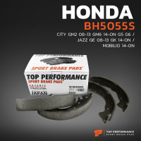 ก้ามเบรค หลัง HONDA CITY G5 G6 GM2 GM6 08-ON / JAZZ GE GK / MOBILIO - BH 5055 S - TOP PERFORMANCE JAPAN - ดรัม เบรค เบรก ฮอนด้า ซิตี้ แจ๊ส โมบิลิโอ BENDIX BS5055 43153-SNA-A01