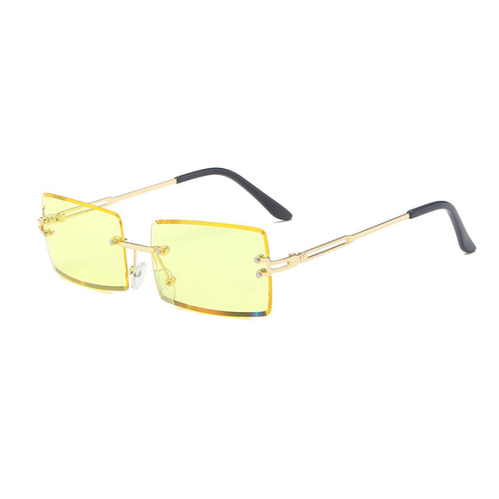 ladies-european-and-american-metal-square-sunglasses-womens-large-frame-sunglasses-diamond-cut-edge-gradient-color-sun-glasses