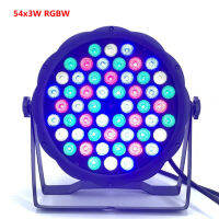 【☊HOT☊】 lian400770360360 ไฟพาร์แอล54X3W ไฟแอลอีดี Rgbw ไฟดิสโก้54X4W Rgb 3in1แสงยูวี Dmx ควบคุมเอฟเฟกต์