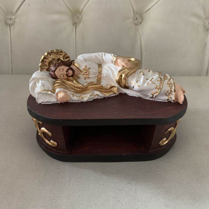 Eas Sleeping St Joseph The Dreamer With Shelf Big 6