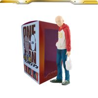 18cm POP UP PARADE One Punch Man Anime Figure One Punch Man Saitama OPPAI Hoodie Figure Collection Model Doll Toys Gift