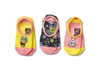 [ของแท้ ส่งฟรี จากไทย] VANS X SPONGEBOB CANOODLES 6.5-10 3PK - (SPONGEBOB) BEST BUDDIES 4-LIFE