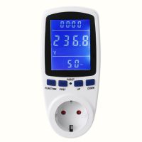 Portable Micro Electricity Usage Monitor Electrical Power Consumption Watt Meter Voltage Amp Tester Electricity Usage Power