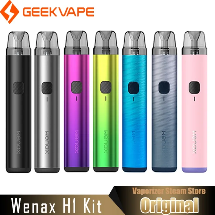 Genuine Geek Wenax H1 1000mAh 2.5ml Pod Cartridge 0.7ohm 1.4ohn V Mesh ...