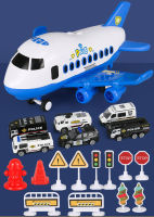 ProudNada Toys ของเล่นเด็ก เครื่องบินตำรวจบังคับวิทยุ CWT POLICE AEROPLANE 4-CHANNEL NO.828-2