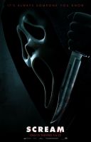 Scream 2022ภาพยนตร์ศิลปะการพิมพ์ภาพโปสเตอร์ผ้าไหมของตกแต่งผนังบ้าน0726