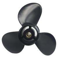 Black Boat PROP PROPELLER 3 Blade Aluminum for Suzuki Outboard Engine 8-15HP