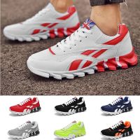 Men Women Fashion Sports Leisure Shoes Cushion Breathable Running Shoes Mixed Color Sneakers 10 Colors