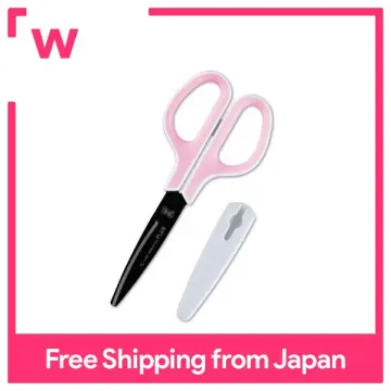 Plus Pen Style Compact Twiggy Scissors with Cover 2-Pack Charcoal