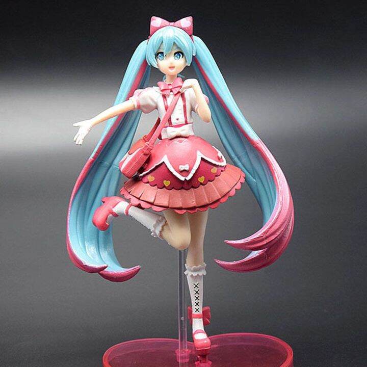 MUNG PVC Cute Lolita Miku Hatsune Collection Model Dress Miku Hatsune ...