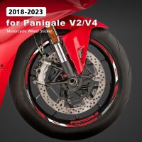 ✈☫ Motorcycle Wheel Sticker Waterproof Rim Decal Panigale V4S Accessories for Ducati Panigale V4 S V2 959 1299 899 1199 2012-2023