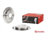 จานเบรคหลัง HONDA CITY GM GM1 GM2 1.3 1.5 2008-2014 239MM BREMBO /ชิ้น