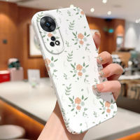 Casing Ponsel เคสสำหรับ OPPO F11 Pro OPPO Reno8 T OPPO Reno8 T 5G All-Inclusive กรณีโทรศัพท์ฟิล์มดอกไม้การ์ตูนเปลือกแข็งเคสป้องกันทนแรงกระแทกกล้องคลุมทั้งหมด