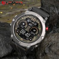 ZZOOI LEMFO LF26 MAX Smart Watch Men IP68 Bluetooth Call Custom Wallpaper Heart Rate Blood Detection Sport Smartwatch pk T Rex Pro 2