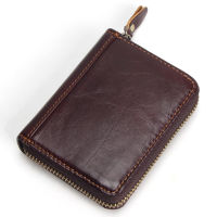 Made Of Cow Leather Unisex Card Holder Wallets High Quality Female Credit Holders Mens Coin Purse