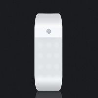 ♝□ Rechargeable USB 12 LED PIR Motion Sensor Induction Night Light Cabinet Lamp