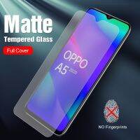 Safety Frost Glass For OPPO A5 A9 2020 Protective Matte Tempered Glass On A 5 9 2020 Screen Protector Phone Cover Film 9H