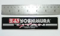 1 ชิ้น YOSHIMURA TITAN LOGO แผ่นป้ายตกแต่งรถมอเตอร์ไซค์ โยชิมูระ แผ่นติดท่อ สติ๊กเกอร์ โลโก้ ราคาถูก ราคาส่ง ราคาโรงงาน มี บริการเก็บเงิ