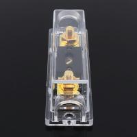 Universal 100A Car Audio Power Fuse Holder Fuse Box Audio Amplifier Refit Fuse Adapter Fuses Accessories