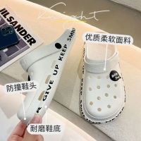 Dongdong shoes mens summer slippers mens fashion soft sole big head shoes Korean fashion outdoor beach shoes Baotou mens sandals女式休闲凉鞋女式沙滩凉鞋夏季洞凉鞋