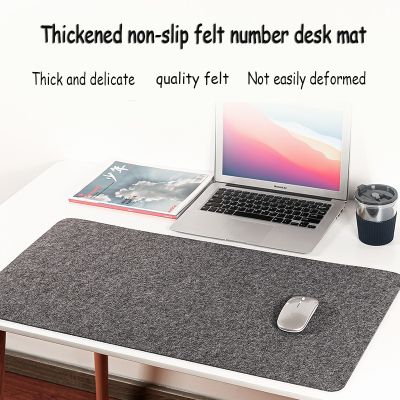 Large mouse pad Wool desk mat Laptop Cushion Desk pad Keyboard pad Mouse Pad Non slip Mousepad gaming accessories