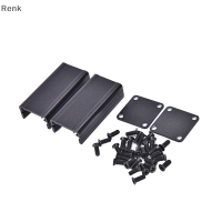 Renk Extruded Aluminum Box Black Enclosure Electronic Project Case PCB DIY 50x25x25mm
