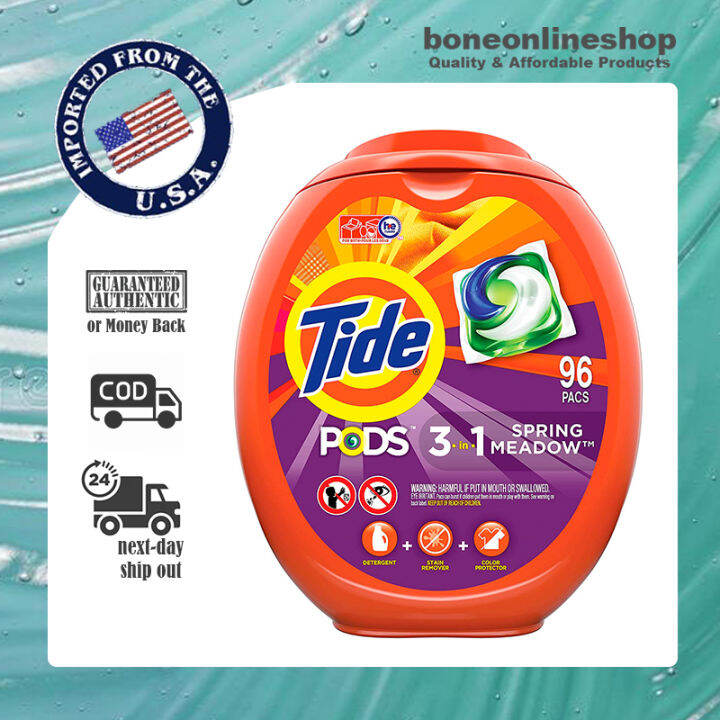 Tide PODS Laundry Detergent Soap PODS, High Efficiency (HE), Spring