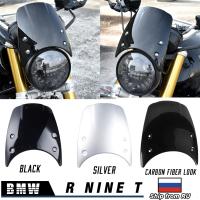 กระจกบังลมกระจกรถยนต์กันลมคาร์บอนมอเตอร์ไซค์สำหรับ BMW R เก้า T NINET R9T R 9 T 2014 2015 2016 2017 2018 2019 2020 2021