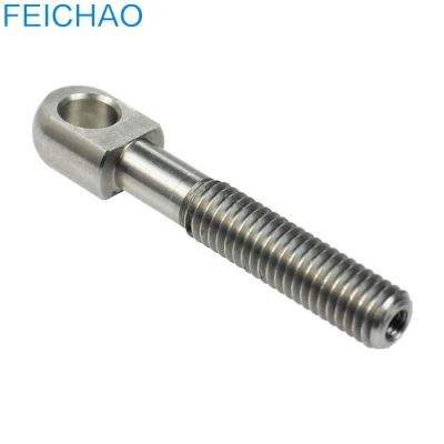 【Top-rated】 1x M6 Eye Bolt สกรูสแตนเลส304 M3ด้ายแหวนสตั๊ดข้อต่อ Anchor สกรู M6 To M3สำหรับเครื่องมือกล้องถ่ายภาพ