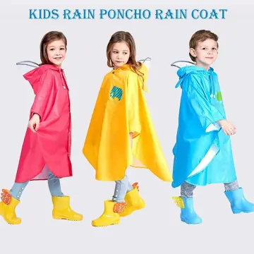 Girl in sale rain coat