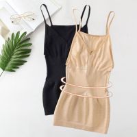 Womens Shapewear Tank Top Slimming Body Shaper Compress Vest High Elastic Strench Corset Top Solid Color Camisole Underwear New