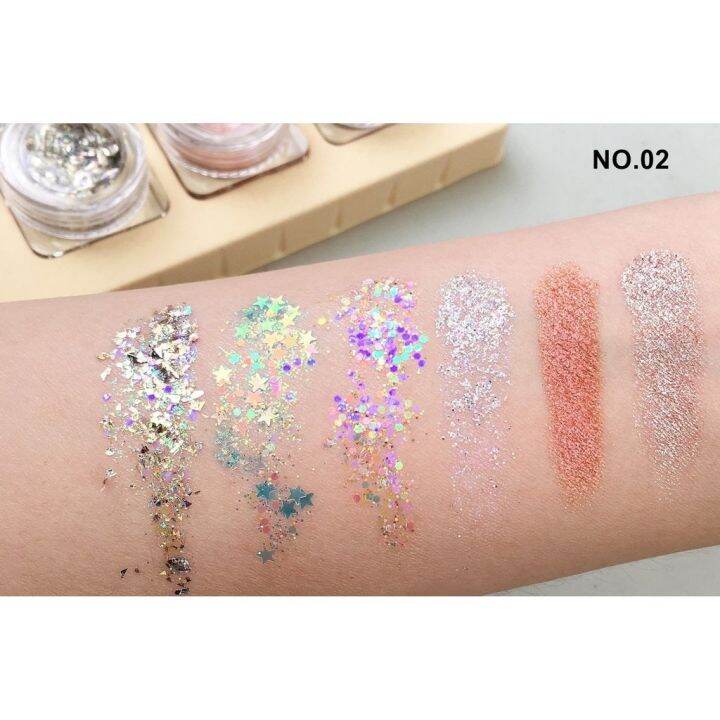 holdlive-dazzle-color-jelly-eyeshadow-cream-glitter-eye-makeup-เทรนด์แต่งตาวิ้งวับ-ของแท้-พร้อมส่ง