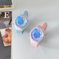 High-looking small fresh electronic watch for girls ins style simple junior high school student party sports luminous alarm clock
