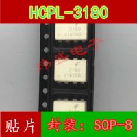 10pcs A3180 HCPL-3180 HCPL3180 SOP8 F3180 FOD3180