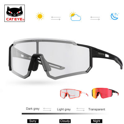 CATEYEROCKB Cycling Glasses Photochromic Sports Glasses UV400 Outdoor Sports MTB Bike Eyewear Anti-oil Sunglasses With Myopic