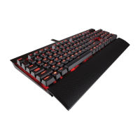 Corsair คีย์บอร์ดเกมมิ่ง รุ่น K68 Mechanical Keyboard Red Switch (Thai)