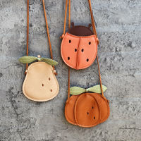 Ladybug Crossbody Bag Pear Bag Girl Bag Shoulder Bag Kids Mini Bags Cute Bag Childrens Small Handbags