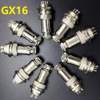 1Set GX16 2/3/4/5/6/7/8/9/10Pin 16mm Male Female Wire Panel Connector Aviation Plug Circular Socket