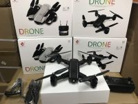 DR โดรน โดรนบังคับติดกล้องWi-Fi DRONE EN71 กล้อง2ตัวHD บินล็อกความสูงแบตเตอรี่ชาร์ท Drone เครื่องบินบังคับ