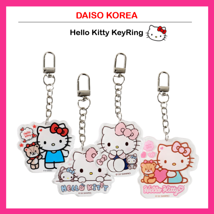[KOREA DAISO] Hello Kitty Keyring hellokitty Licensed Products kitty