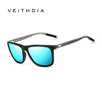 VEITHDIA แว่นตากันเดด อลูมิเนียม สไตล์เรโทร Unisex 6108