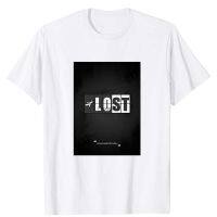 Lost Minimal โปสเตอร์จาก TV Series Tv Series ฟิล์ม Fanart Vintage ของขวัญผู้ชายผู้หญิงผู้หญิง Unisex เสื้อยืดS-5XL