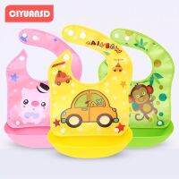 【CC】 Baby Bibs Imitation Silicone Rice Food Eat Dinner Clothing Feeding After Meals Bavoir Tablier Things