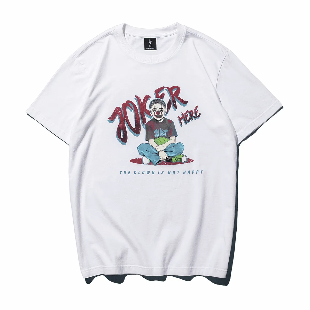 80s old stussy vintage clown print tee | www.unimac.az