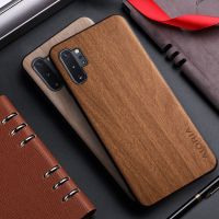 Funda Con Patrón De Madera De Bambú Para Samsung Galaxy Note 10 Plus Lite, Carcasa Trasera De Cuero Para Samsung Galaxy Note 10 Plus